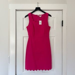 J. Crew Scalloped Dress